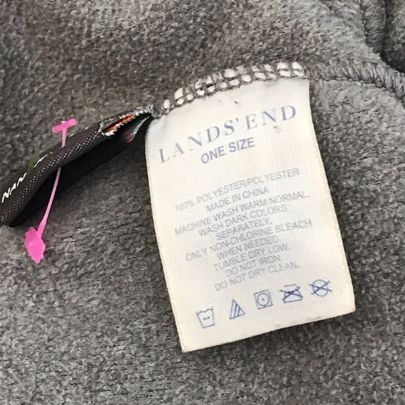 Lands' End Therma Check NanoTex Grey Beanie - Picture 4 of 6